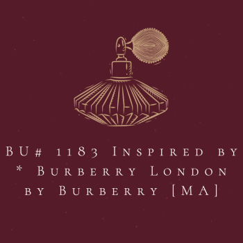 BU# 1183 Inspired by * Burberry London by Burberry [MA]