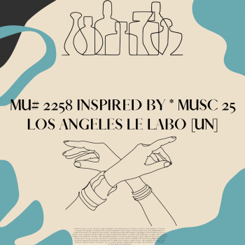 MU# 2258 Inspired by * Musc 25 Los Angeles by Le Labo [UN]