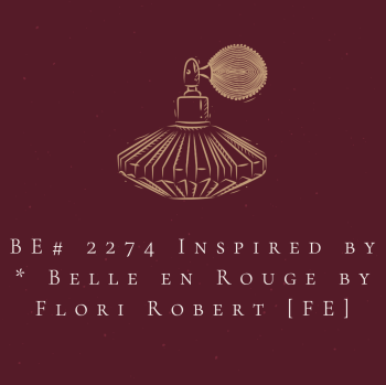 BE# 2274 Inspired by * Belle en Rouge by Flori Robert [FE]