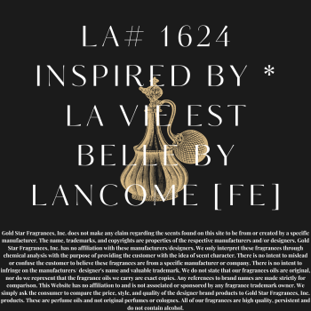 LA# 1624 Inspired by * La Vie Est Belle by Lancome [FE]