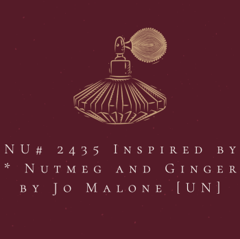 NU# 2435 Inspired by * Nutmeg and Ginger by Jo Malone [UN]