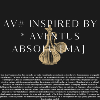  AV# Inspired by * Aventus Absolu by Creed [MA]