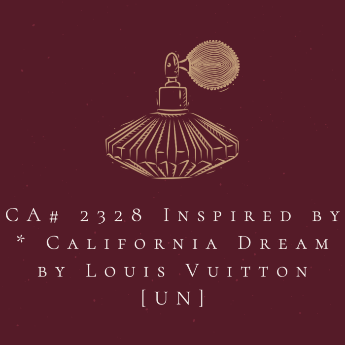 California Dream by Louis Vuitton » Reviews & Perfume Facts