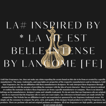 LA# Inspired by * La Vie Est Belle Intense by Lancome [FE]