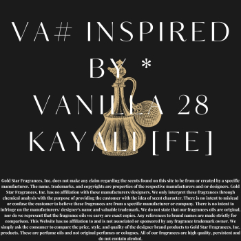 VA# Inspired by * Vanilla 28 Kayali [FE]