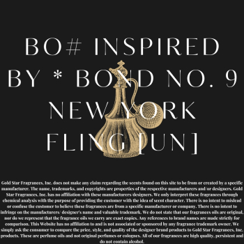 BO# Inspired by * Bond No. 9 New York Fling [UN]